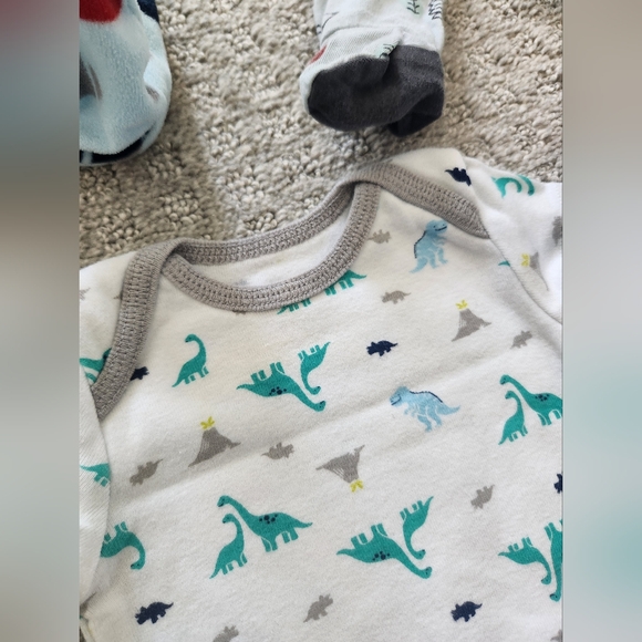 Baby Boy Size Newborn + 0-3 Month Bundle - 48 items total - Picture 5 of 6